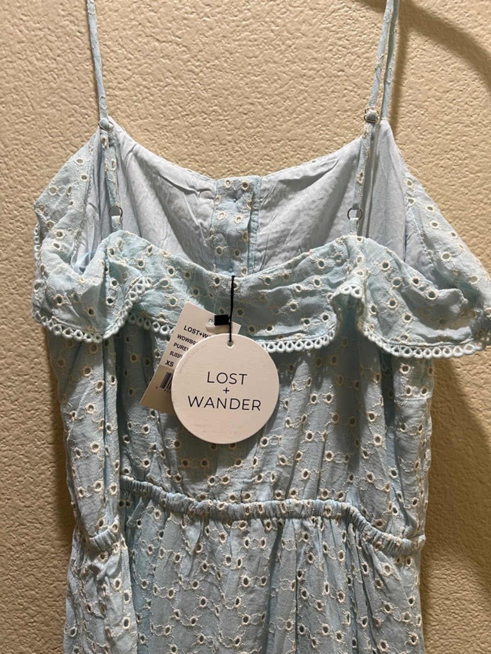 Lost + Wander Purewater Blue Maxi Dress - Picture 5 of 5